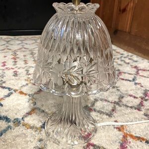 Princess House Crystal Lamp